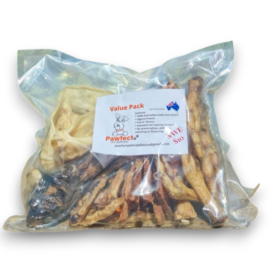 Mixed Value Pack 100% Natural Australian Pet Treats